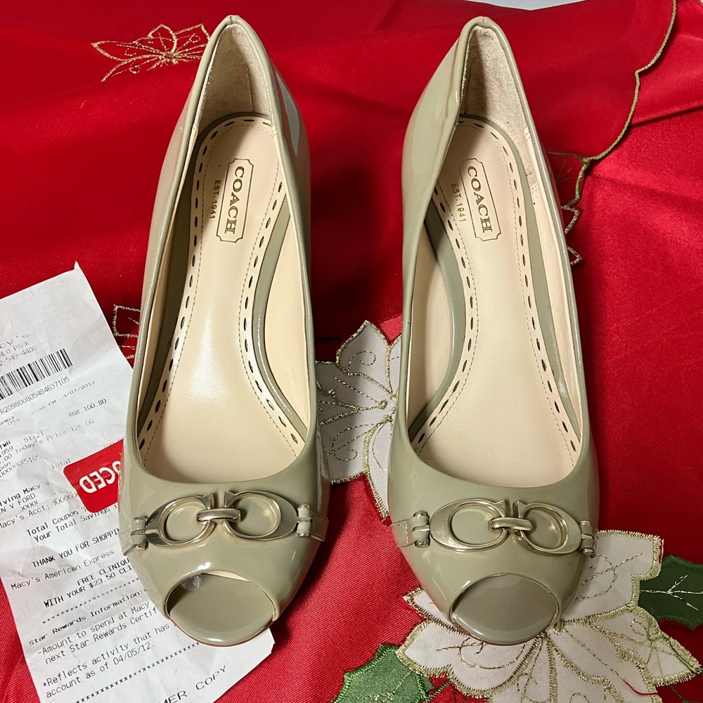 Coach Women Shoes, Barely Used as Store Sample